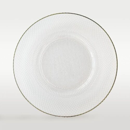 Platzteller Golden Sparkle mit Goldrand ⌀ 32,7 cm